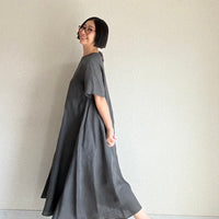 ベルスリーブ エアリーワンピース