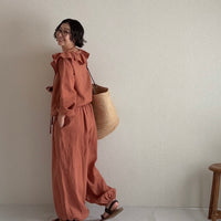 つけ衿フリルブラウス