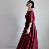 フレンチリネンプルオーバーTシャツ