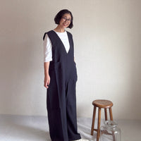 ベルテッドサロペットパンツ