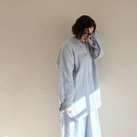 フレンチリネンシャツ