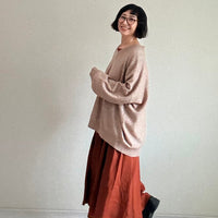 フレンチリネンプルオーバーTシャツ