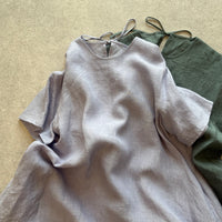 ベルスリーブ エアリーワンピース