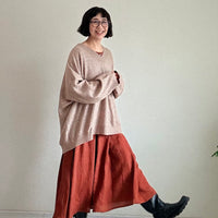 フレンチリネンプルオーバーTシャツ