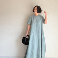 ベルスリーブ エアリーワンピース