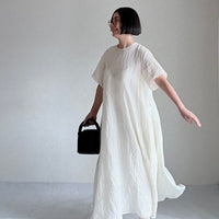 ベルスリーブ エアリーワンピース