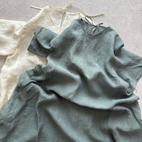 ベルスリーブ エアリーワンピース