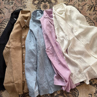 フレンチリネンシャツ