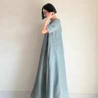 ベルスリーブ エアリーワンピース