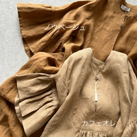 ショートスリーブ カフタンドレス