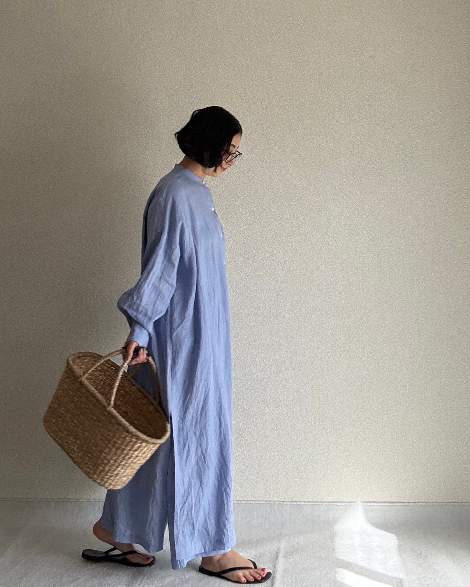 ロングシャツワンピース – la chic baton