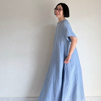 ベルスリーブ エアリーワンピース