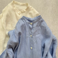 ロングシャツワンピース
