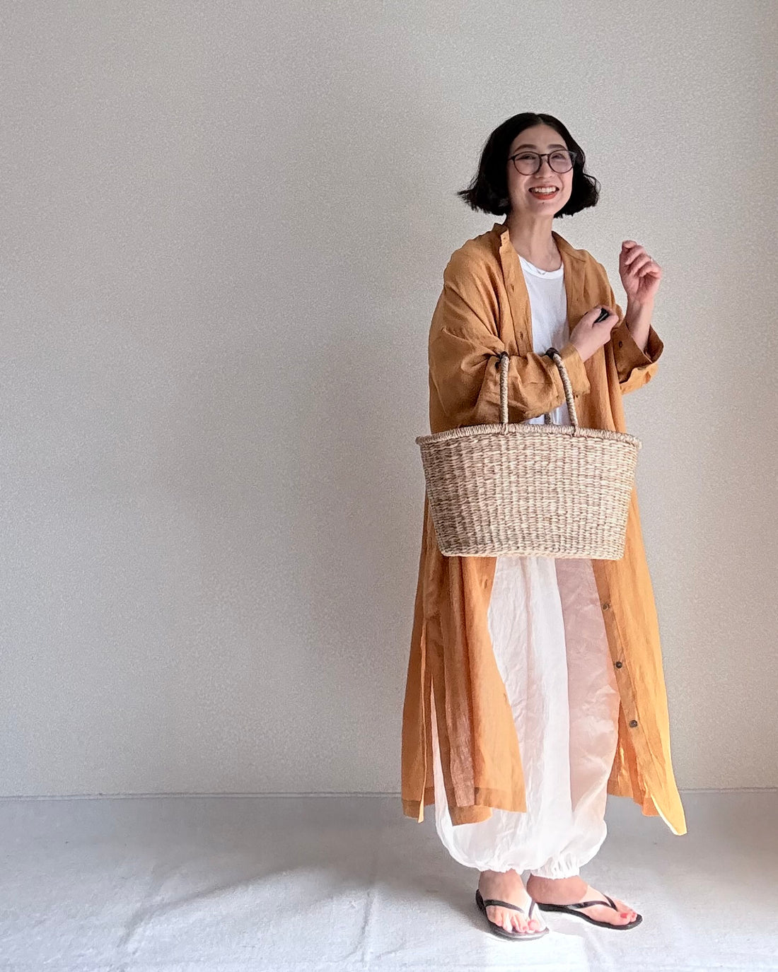 ロングシャツワンピース – la chic baton