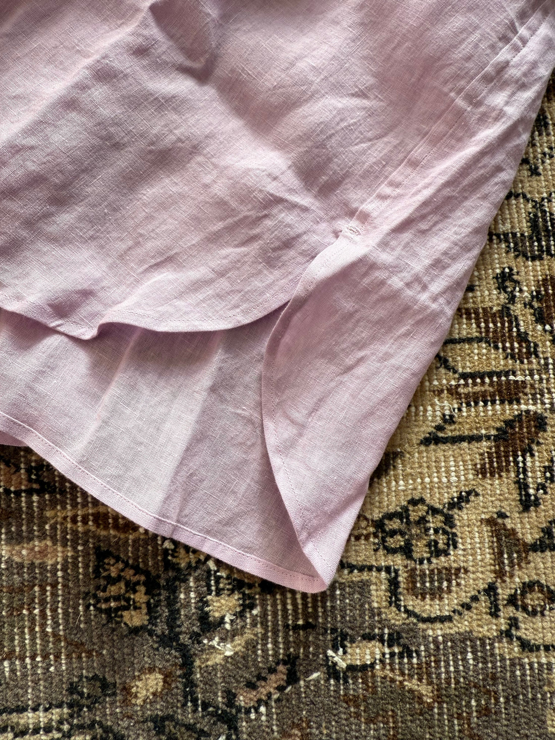 フレンチリネンシャツ