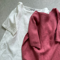 フレンチリネンプルオーバーTシャツ