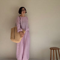 つけ衿フリルブラウス