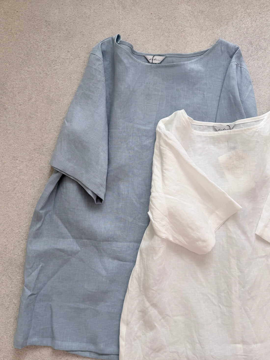 フレンチリネンプルオーバーTシャツ