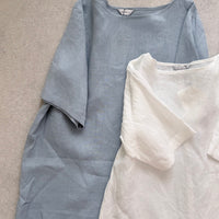 フレンチリネンプルオーバーTシャツ