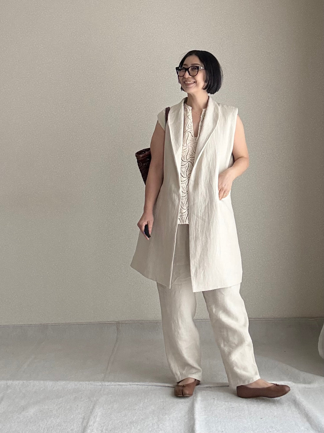 ショールカラージャケット・ジレ