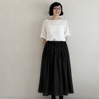 フレンチリネンプルオーバーTシャツ
