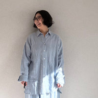 フレンチリネンシャツ