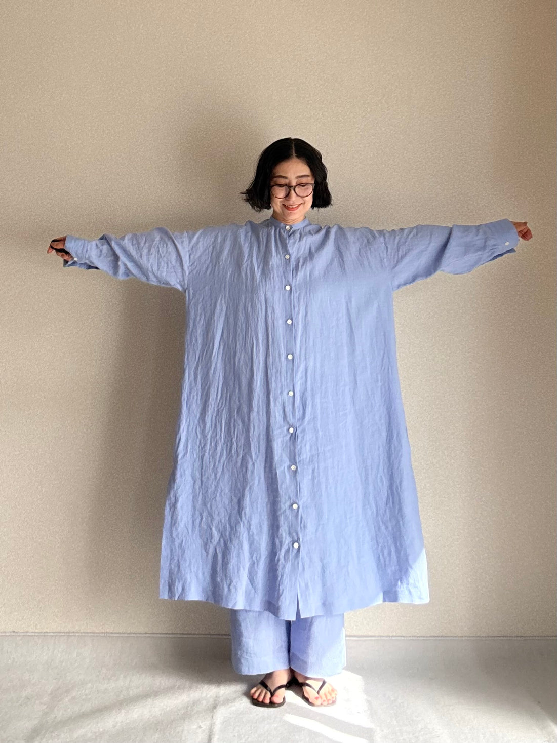 ロングシャツワンピース – la chic baton