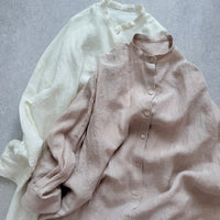 ロングシャツワンピース